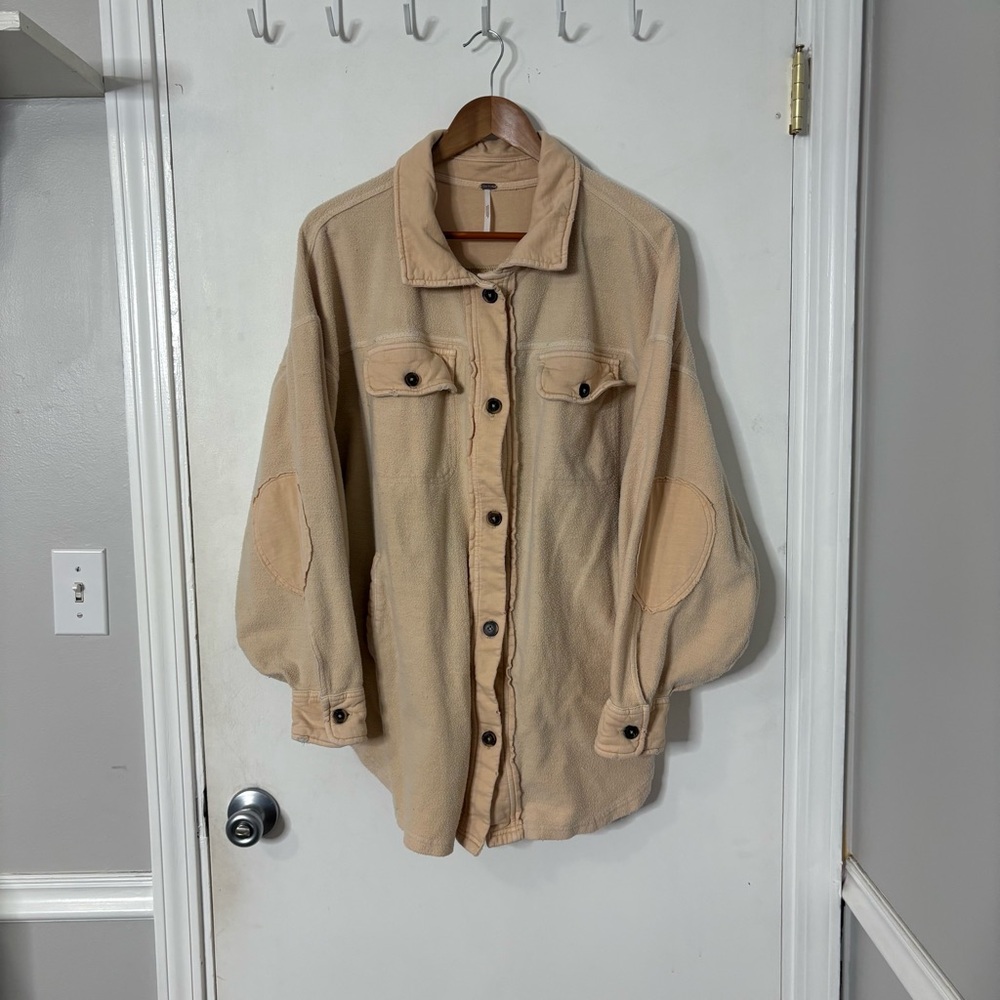 Free People Ruby Oversized Shirt Jacket Shacket